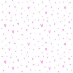 Fototapeta na wymiar 5000 Pixel Size Pink Heart Pattern Background