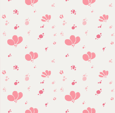 pink pattern background, pink sameless background.