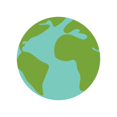 green globe with earth, planet earth, blank, template, ecology, world