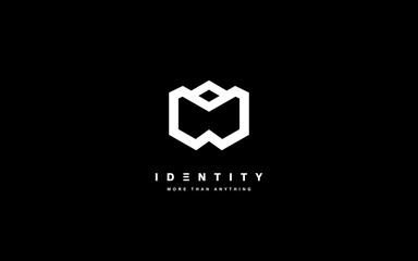 Fototapeta premium Trendy logo template with modern style.