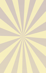 retro sunburst background on vertical background