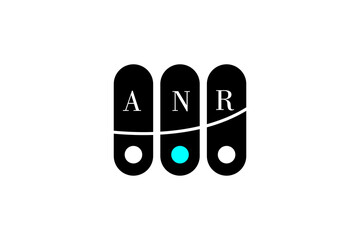 ANR LETTER and ALPHABET LOGO DESIGN