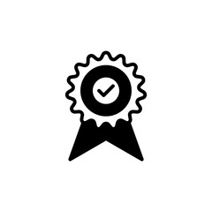 Verified icon in vector. Logotype