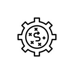 Strategy Plan icon in vector. Logotype