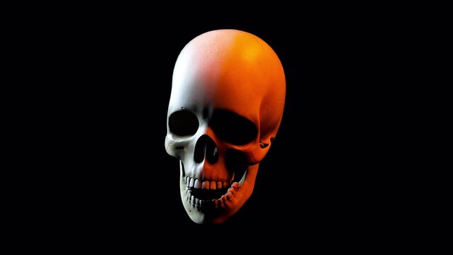skull laughing 