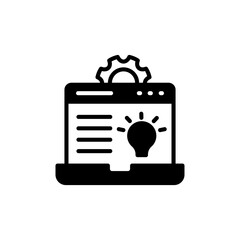 SEO Solution icon in vector. Logotype
