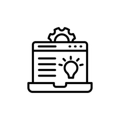 SEO Solution icon in vector. Logotype