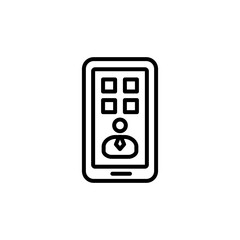 Business App icon in vector. Logotype
