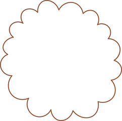 Mehendi flat icon Indian body art ornaments Decoration