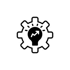 Productivity icon in vector. Logotype