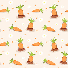 Grab this amazing carrot pattern design 