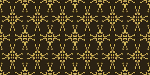 Pattern with flowers. Seamless pattern for background wallpaper design. Vector illustration.