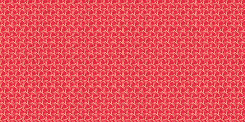 The texture of the fabric. Seamless pattern with decorative ornament on a red background. Vector image