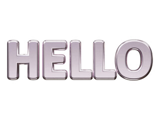 Hello text effect vector illustration 