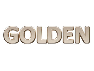 Golden text effect vector illustration