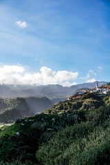 Naklejka premium Mountain village in Portugal 
