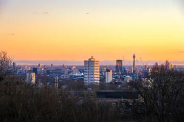 View of London from Parliament Hill