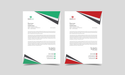 letterhead design tamplate