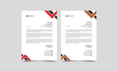 modern  letterhead template