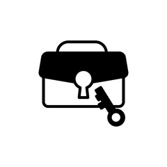 Business Success Key icon in vector. Logotype