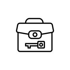 Business Key icon in vector. Logotype