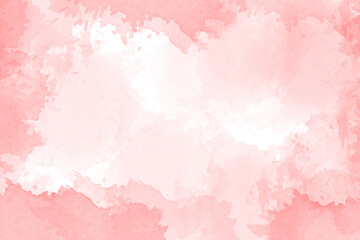 Pink watercolor abstract background