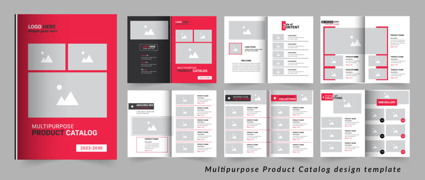 Multipurpose Product Catalog design template