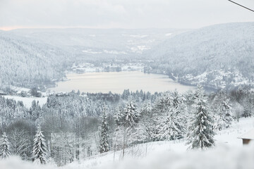 gérardmer sous la neige