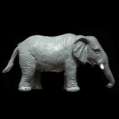 Fototapeta na wymiar Plastic Elephant