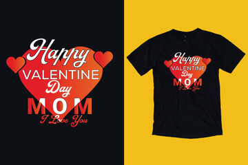 Happy Valentine's Day T-Shirt Design 