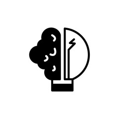 Creative Thinking icon in vector. Logotype