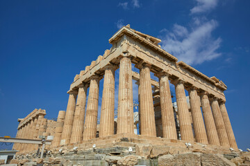 Obraz premium The Parthenon and the Acropolis, Athens, Greece
