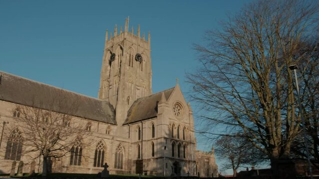Church of England. Parish church in English countryside. Christian worship. 