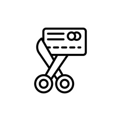 Debit Free icon in vector. Logotype