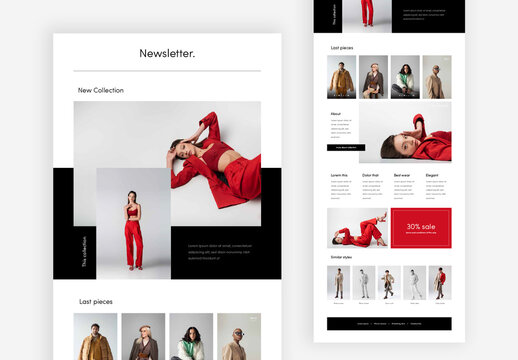 Minimalistic Fashion Newsletter