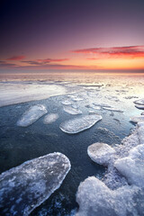 Winter am Ostseestrand
