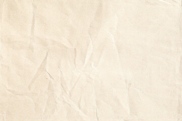 Light brown crumpled paper texture