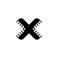 X icon icon. Simple style big sale poster background symbol. Remove button. X brand logo design element. X t-shirt printing. Vector for sticker.