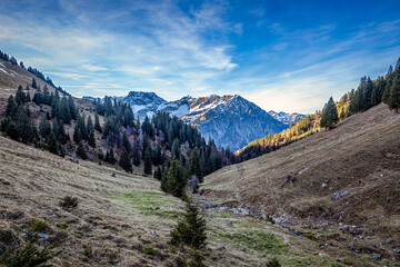 Obraz premium In den Allgäuer Alpen