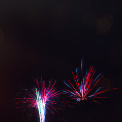 Feuerwerk - Firework - Neujahr - New Year - Celebration	- Lightpainting - Knaller - Explosion -...