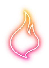 Collection of Flame neon