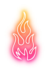 Collection of Flame neon