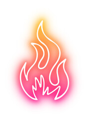 Collection of Flame neon