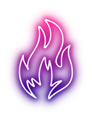 Collection of Flame neon
