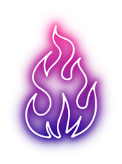 Collection of Flame neon