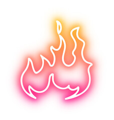 Collection of Flame neon