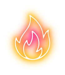 Collection of Flame neon