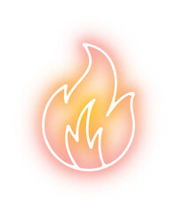 Collection of Flame neon