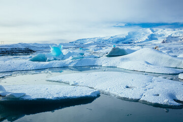Island, Jökulsárlón Glacier