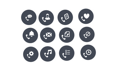 communication icons web app vector design pack